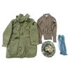 Image 1 : CANADIAN / U.S. MILITARY WINTER PARKA, SWEATER, ETC. LOT