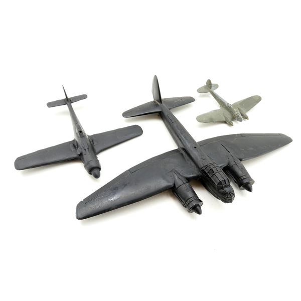 WWII U.S. / GERMAN MILITARY PLANE RECOGNITION MODELS LOT
