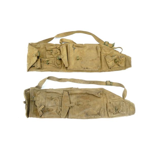 WWII BRITISH BREN LMG BARREL BAGS LOT