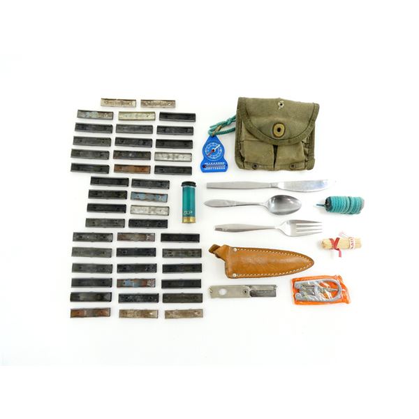 ASSORTED MILITARY STRIPPER CLIP, ETC. LOT