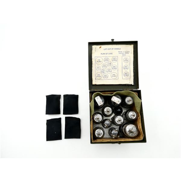 WWII CANADIAN WIRELESS NO.19 SET SPARE VALVES LOT
