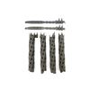 Image 2 : WWII GERMAN MILITARY MG 34/42 LINK BELTS AND POST-WWII STARTER TABS LOT