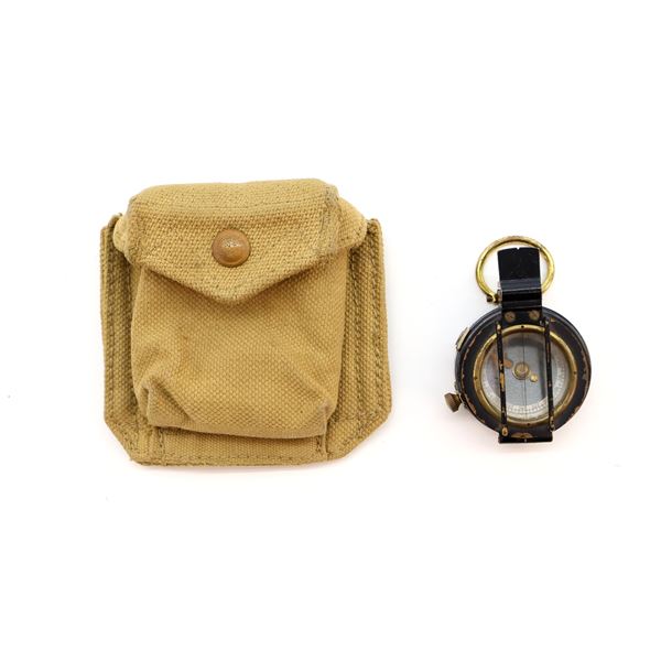 WWII CANADIAN MILITARY MK.IX PRISMATIC KODAK COMPANY COMPASS