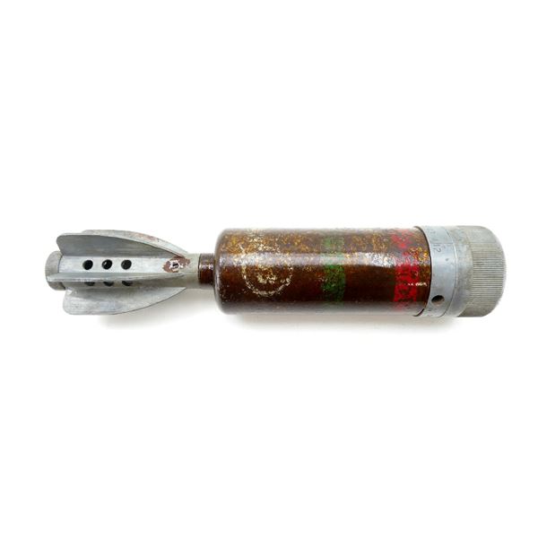 WWII BRITISH MILITARY 2" MORTAR ROUND INERT