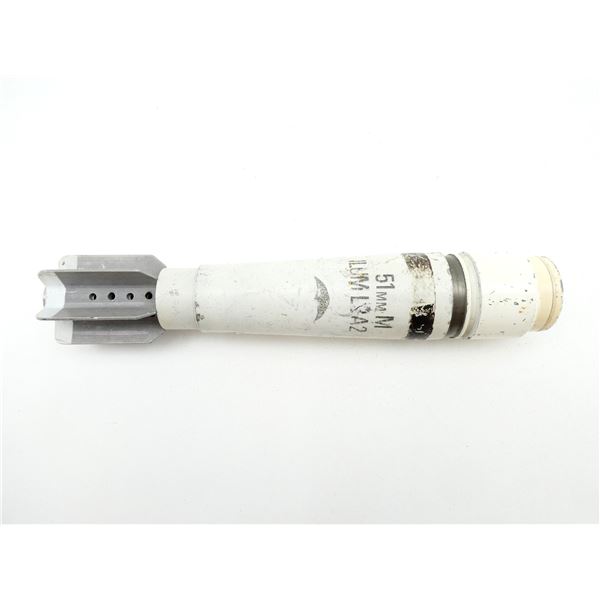 BRITISH MILITARY 51MM ILLUMINATING L3A2 MORTAR ROUND INERT