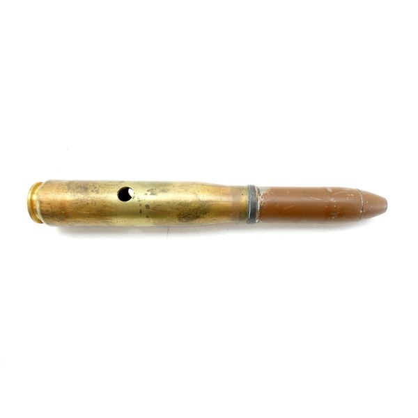 WWII U.S. MILITARY 20X114MM DUMMY CANNON ROUND INERT