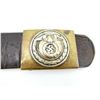 Image 3 : WWII GERMAN SA EM / NCO BELT WITH BUCKLE