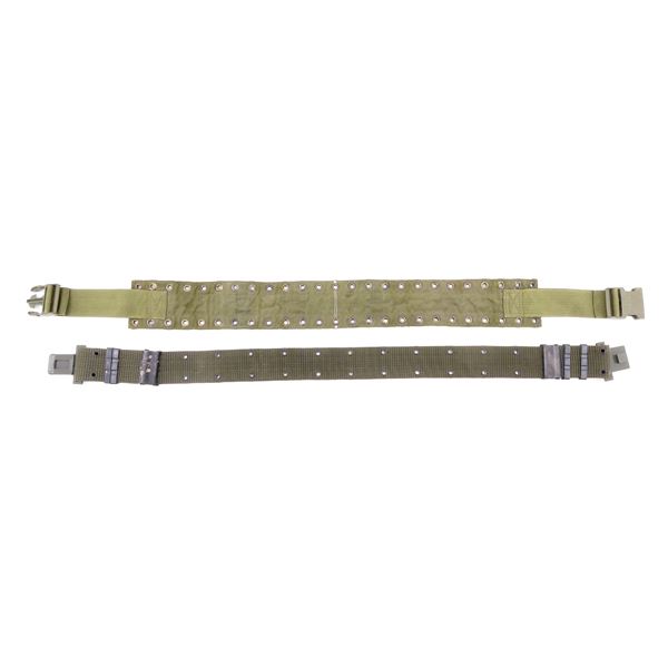 CANADIAN / U.S. MILITARY BELT LOT