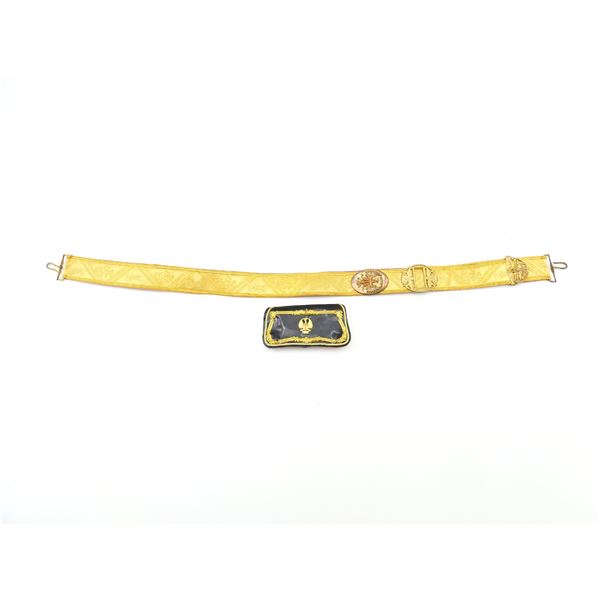 FRANCO ERA SPANISH MILITARY DRESS CROSS BELT