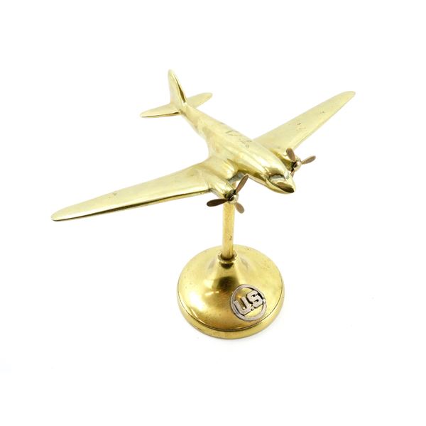 U.S. C-47 TRANSPORT AIRCRAFT TRENCH ART