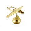 Image 1 : WWII BRITISH RCAF CAP BADGE WITH DE HAVILLAND VAMPIRE AIRCRAFT TRENCH ART