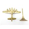 Image 4 : U.S. B-17 FLYING FORTRESS BOMBER AIRCRAFT TRENCH ART