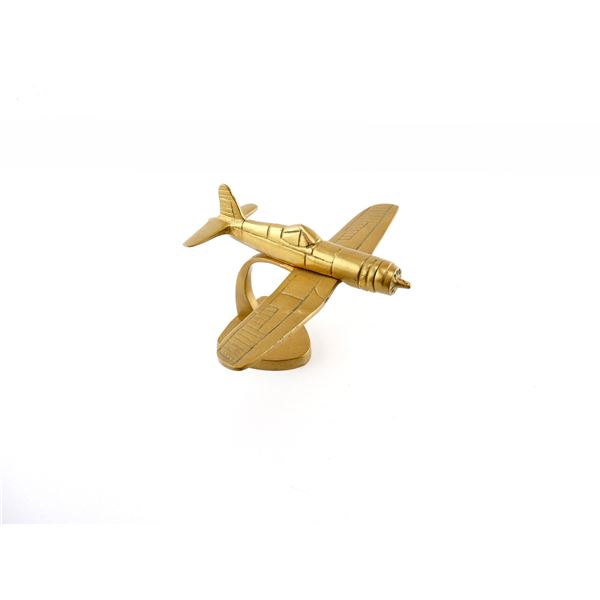 U.S. VOUGHT CORSAIR F4U AIRCRAFT TRENCH ART