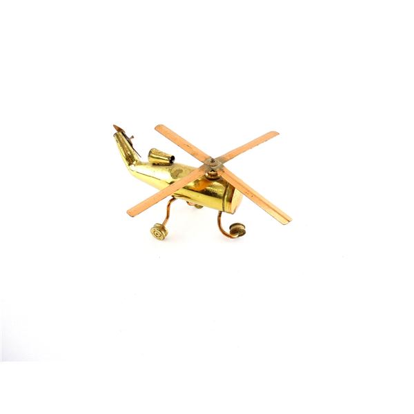 CANADIAN / U.S. HELICOPTER TRENCH ART