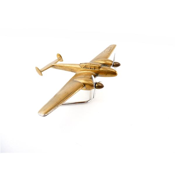 GERMAN MESSERSCHMITT ME-110 AIRCRAFT TRENCH ART