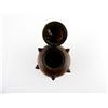 Image 3 : UNKNOWN MILITARY SEA MINE TRENCH ART INK WELL WITH PEN LOT