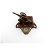 Image 3 : WWI STYLE FRENCH 75MM FIELD GUN INK WELL TRENCH ART