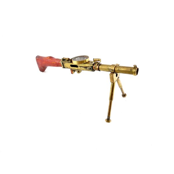 WWI STYLE BRITISH LEWIS LIGHT MACHINE GUN TRENCH ART