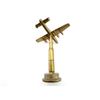 Image 4 : WWII STYLE BRITISH LANCASTER BOMBER TRENCH ART LIGHTER WITH RCAF BADGE