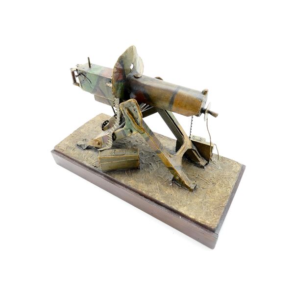 WWI STYLE GERMAN MG 08 MAXIM TRENCH ART