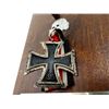 Image 5 : UNKNOWN BRASS DEATH RIDING HORSE FIGURE WITH BADGE / MEDAL LOT