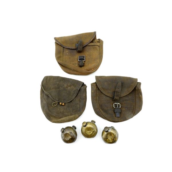 COMBLOC PPSH-41 DRUM MAG POUCH AND OILERS LOT