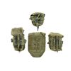 Image 2 : WWII / 1960'S U.S. MILITARY POUCH LOT
