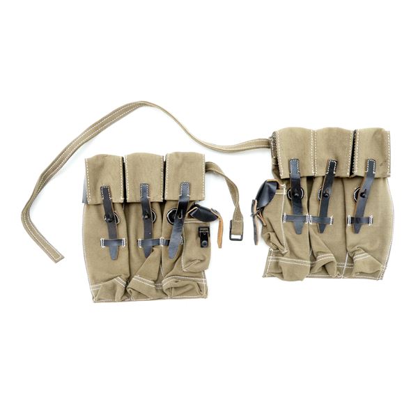REPRODUCTION GERMAN MP44 MAG POUCH LOT