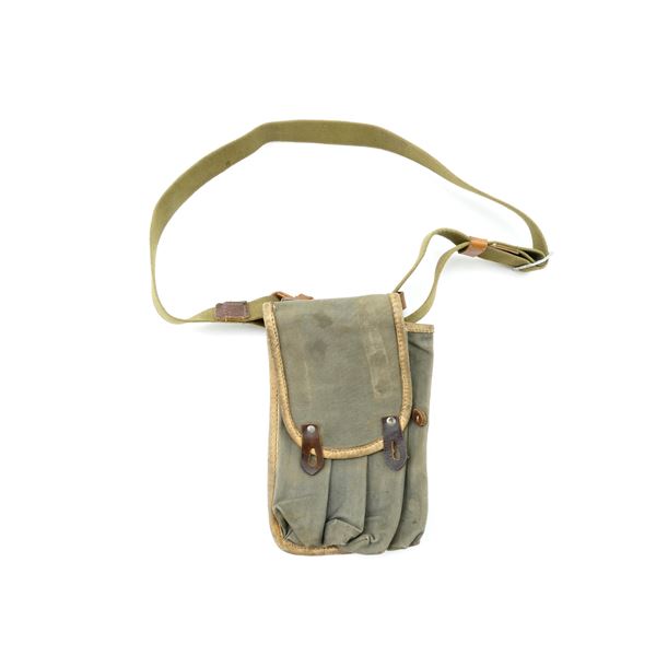 FINNISH 9MM SUOMI SMG POUCH AND MOSIN NAGANT SLING LOT