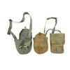 Image 1 : RUSSIAN / COMBLOC PPSH-41 SMG MAG POUCH AND DRUM MAG POUCH LOT