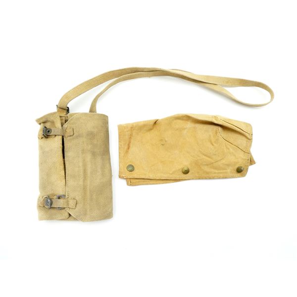 WWII CANADIAN MILITARY ACTION COVER AND BREN SPARE PARTS WALLET LOT