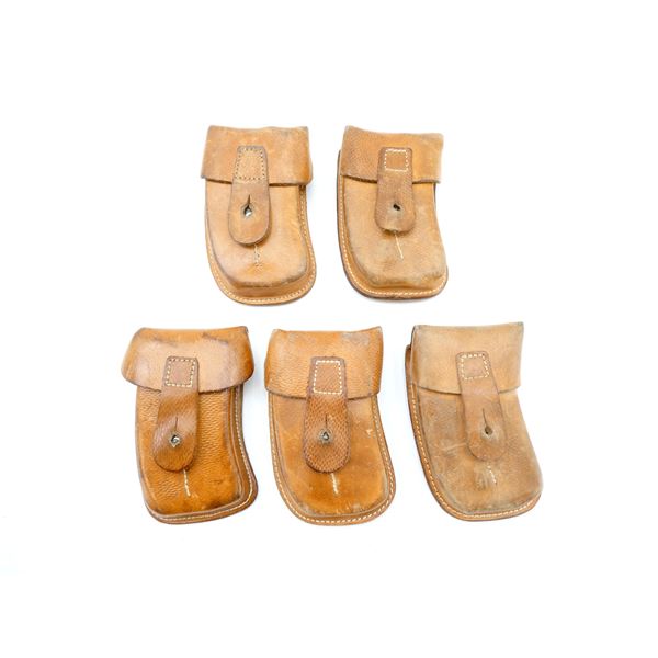 CZECH MILITARY SCORPION PISTOL MAG POUCH LOT