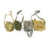 Image 2 : ASSORTED WWII / POST-WWII MILITARY GAS MASK CARRIERS AND FIELD PACK LOT