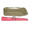 Image 1 : COMMERCIAL DUFFLE BAG AND SOFT LINED VINYL GUN CASE LOT
