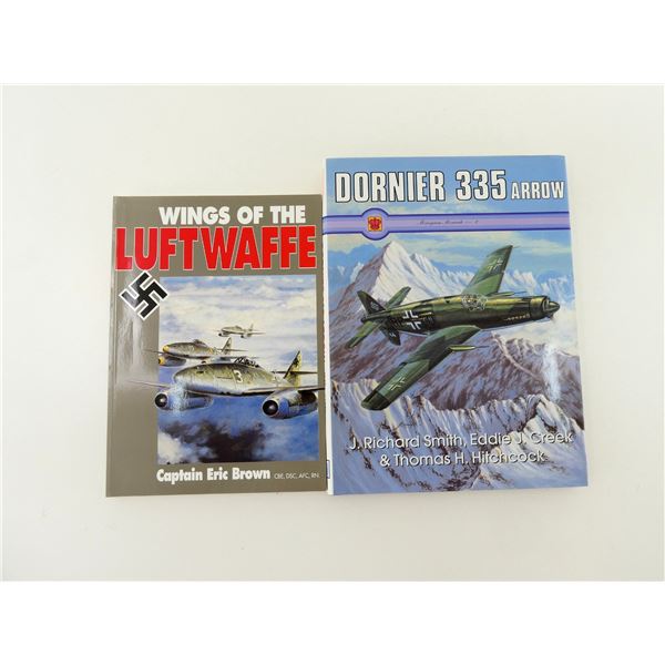 "DORNIER 335 ARROW" & "WINGS OF THE LUFTWAFFE" BOOK LOT