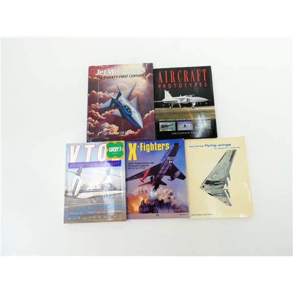 ASSORTED MILITARY AIRCRAFT BOOK LOT