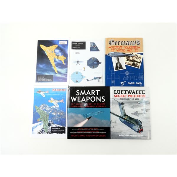 ASSORTED MILITARY AIRCRAFT BOOK LOT