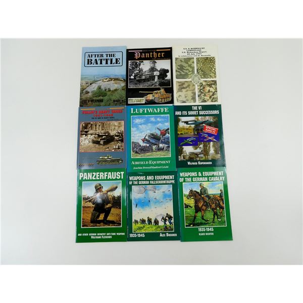 ASSORTED GERMAN MILITARY BOOK LOT