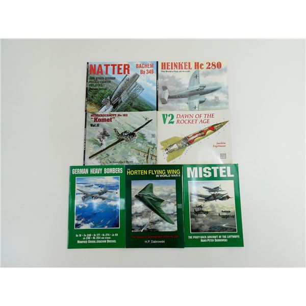 ASSORTED GERMAN AIRCRAFT BOOK LOT