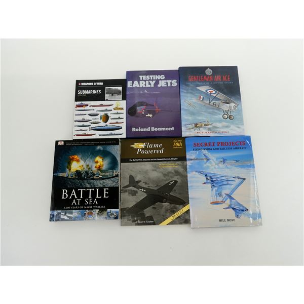 ASSORTED MILITARY AIRCRAFT / NAVAL BOOK LOT