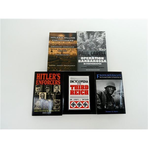 ASSORTED GERMAN MILITARY BOOK LOT