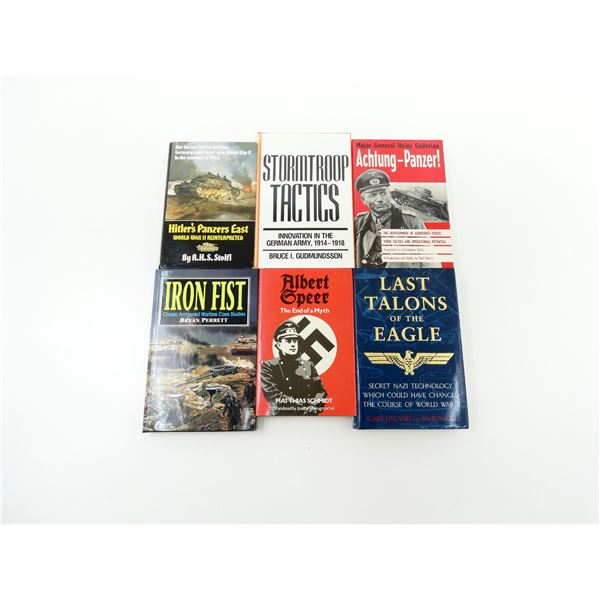 ASSORTED GERMAN MILITARY BOOK LOT