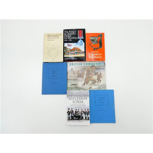 ASSORTED BRITISH MILITARY BOOK LOT