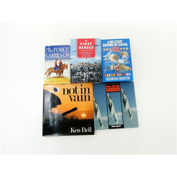 ASSORTED MILITARY BOOK LOT