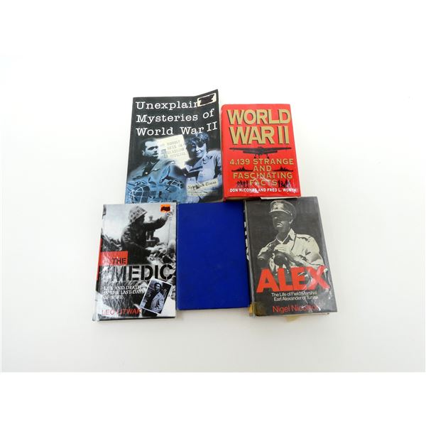 ASSORTED WWII MILITARY BOOK LOT