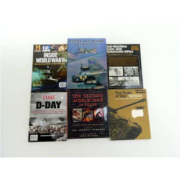 ASSORTED WWII MILITARY BOOK LOT