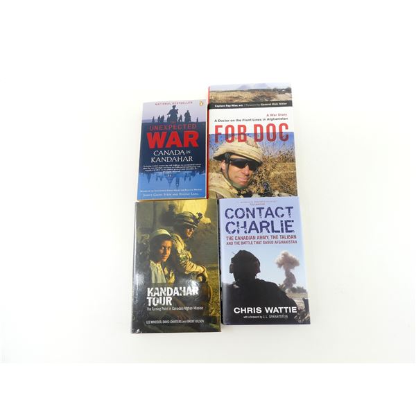 ASSORTED CANADIAN MILITARY BOOK LOT