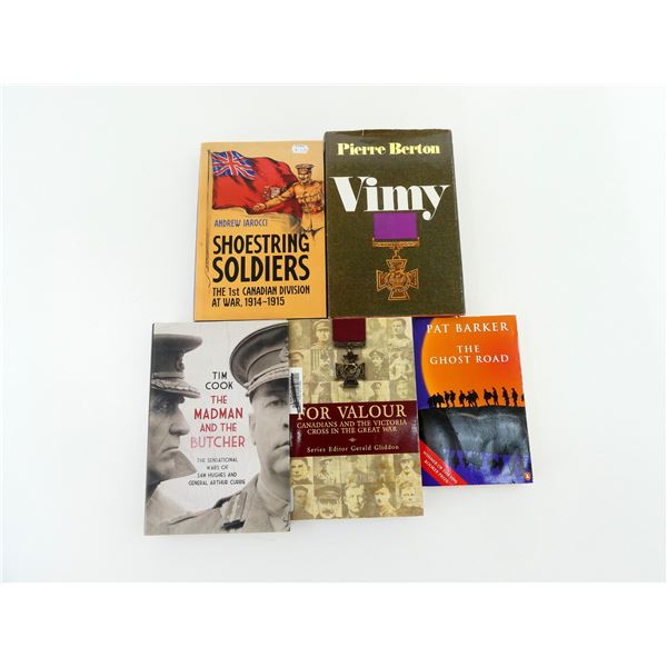 ASSORTED WWI MILITARY BOOK LOT
