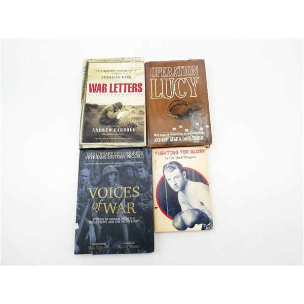 ASSORTED MILITARY BOOK LOT
