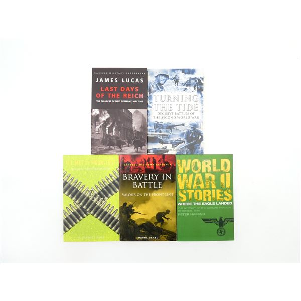 ASSORTED WWII MILITARY BOOK LOT